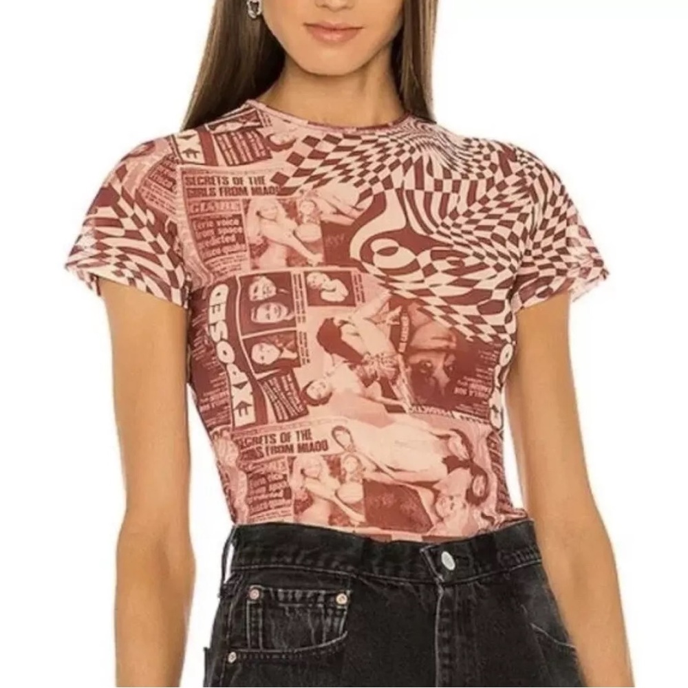Miaou baby tee